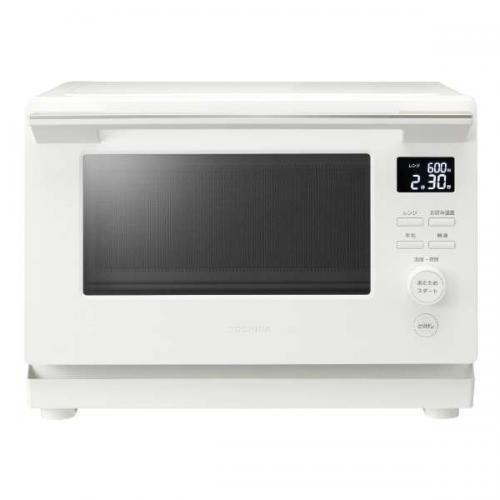東芝 TOSHIBA 単機能レンジ フラットタイプ 縦開き 23L ヘルツフリー ミルキーホワイト ER-S10A-W