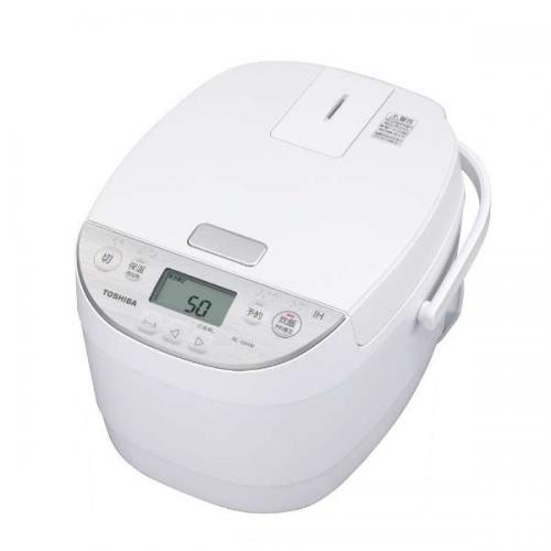 【SALE】東芝 TOSHIBA IH炊飯器 5.5合炊き 備長炭ダイヤモンド釜 ホワイト RC-10HW-W