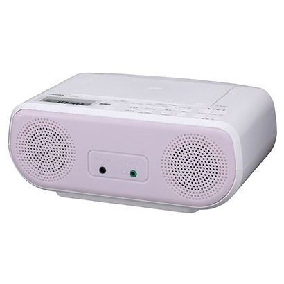 【SALE】東芝 TOSHIBA CDラジオ ワイドFM対応 ピンク TY-C160-P