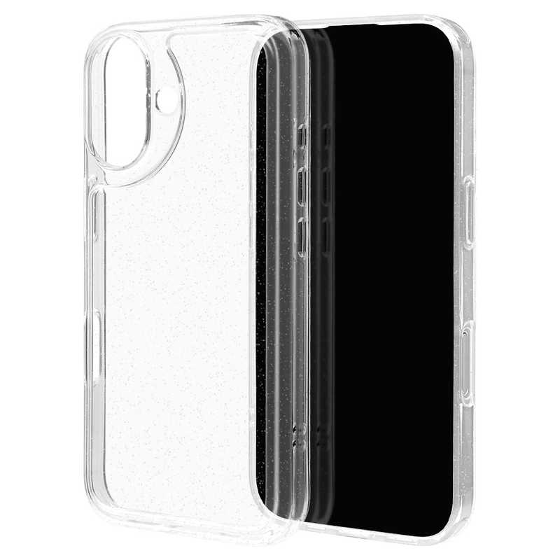 ラスタバナナ iPhone 17ケース KAZARITAI TPU ドーム型 ラメ クリア 8954IP5ATPCL