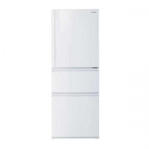 東芝 TOSHIBA 冷蔵庫 326L 3ドア 右開き VEGETA マットホワイト GR-W33SC-WU (大型配送対象商品/配達日・時間指定不可/沖縄および離島対応不可)