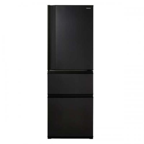 東芝 TOSHIBA 冷蔵庫 356L 3ドア 右開き VEGETA マットチャコール GR-W36SC-KZ (大型配送対象商品/配達日・時間指定不可/沖縄および離島対応不可)