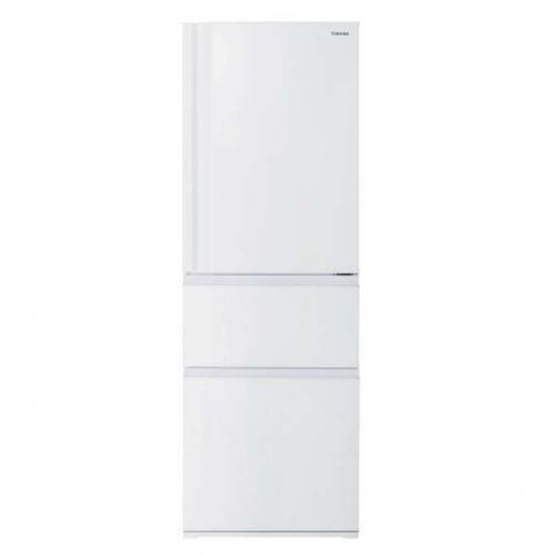 東芝 TOSHIBA 冷蔵庫 356L 3ドア 右開き VEGETA マットホワイト GR-W36SC-WU (大型配送対象商品/配達日・時間指定不可/沖縄および離島対応不可)