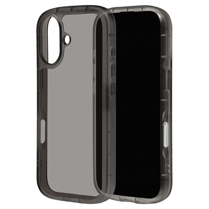 ラスタバナナ iPhone 17ケース fluffy shape TPU ブラック 8928IP5ATPBK