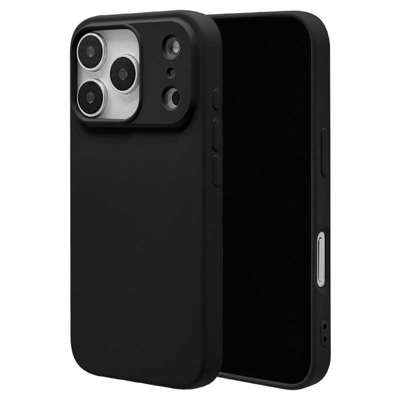 ラスタバナナ iPhone17 Pro用TPUケース ブラック 9032IP5BTPBK