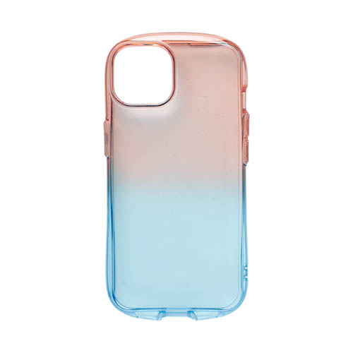 Hamee ハミィ iFace iPhone14専用 ケース iFace  Look in Clear Lolly ストロベリー/アクア 41-946343