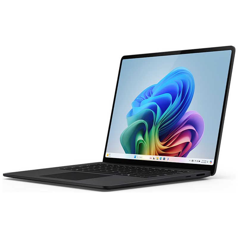 マイクロソフト Microsoft ノートパソコン Surface Laptop 第7世代 15インチ Snapdragon X Elite 32GB 1TB Office 2024搭載 ブラック EP2-18315