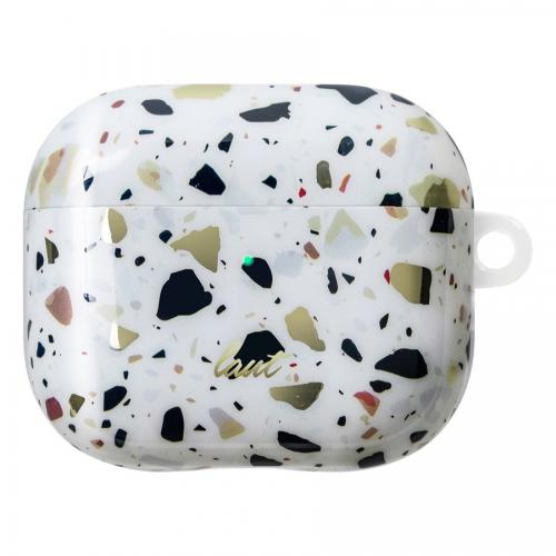 【SALE】ラウト LAUT AirPods用ケース  TERRAZZO for AirPods 3 - Ivory LAP4TZ-W
