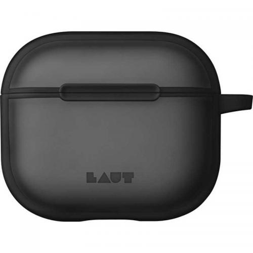 【SALE】ラウト LAUT AirPods用ケース  HUEX SMOKE スモーク LAP4HX-BK