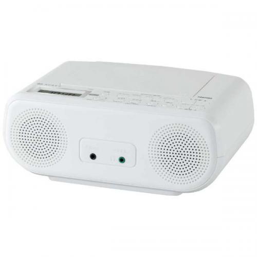 東芝 TOSHIBA コンパクトCDラジオ TYC161-W