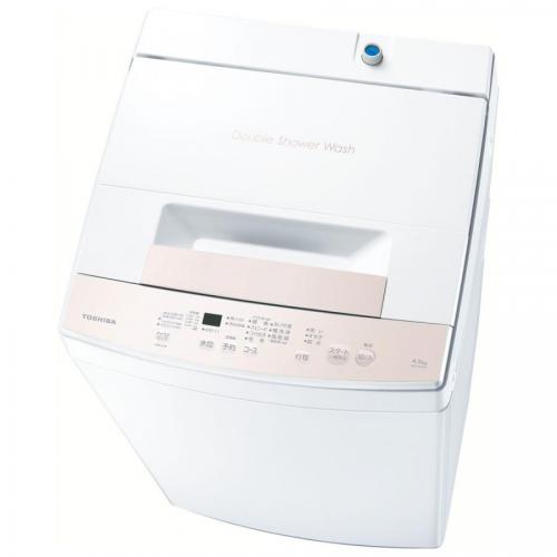 東芝 TOSHIBA 4.5kg 全自動洗濯機 ピュアホワイト AW-45GA4-W