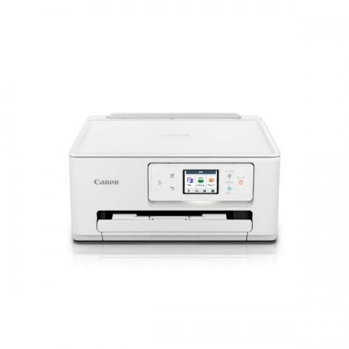 キヤノン Canon  A4インクジェット複合機 Wi-Fi 4色一体型 ホワイト PIXUSTS6630