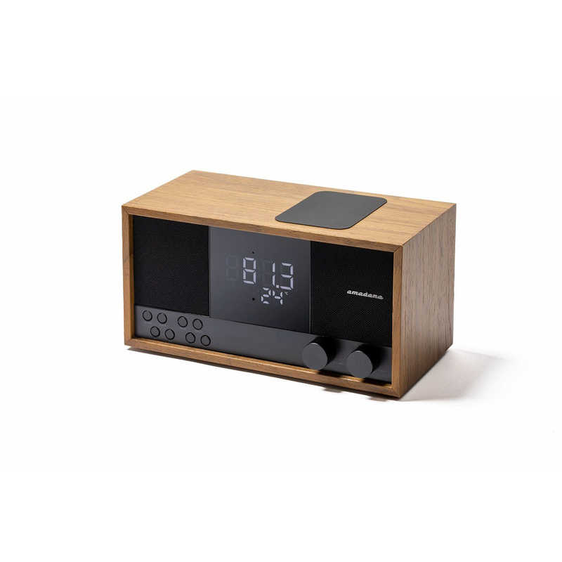 即日出荷amadana Wireless FM Clock Radio RC20 デンキチWeb / AMADANA クロックラジオ RC20 ワイヤレス [ ワイドFM