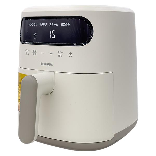 アイリスオーヤマ Iris Ohyama 過熱水蒸気エア フライヤー【3L/アイボリー】 FV-M30A-C