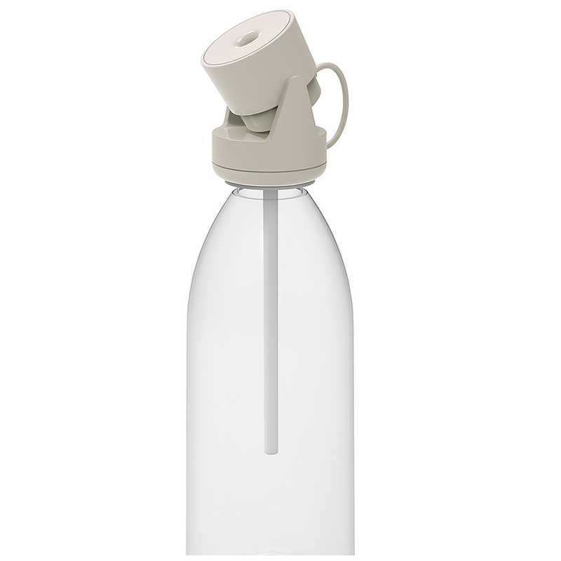 トップランド TOPLAND ペットボトル加湿器ムーブ (GG)グレージュ SHMV25-GG