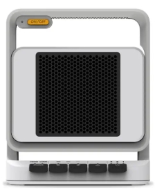 TOPLAND 人感センサー付コンパクトセラミックヒーター800W SC-CH83-PW