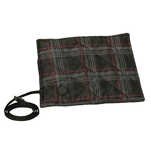 【SALE】広電 KODEN 電気カイロ USB 27×22cm キルティング タータンチェック CLZ415GK