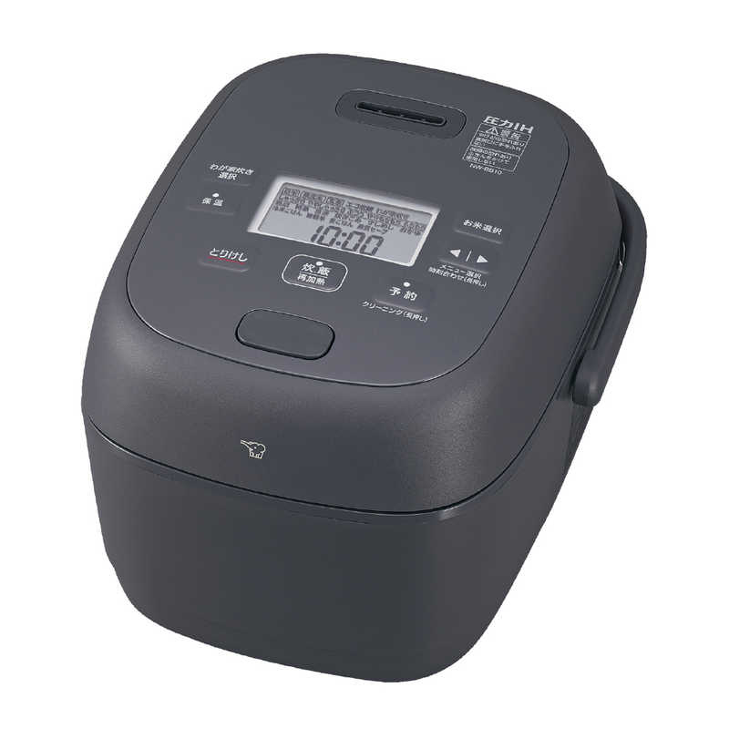 象印 ZOJIRUSHI 圧力IH炊飯ジャー 極め炊き 5.5合炊き スレートブラック NW-BB10-BZ