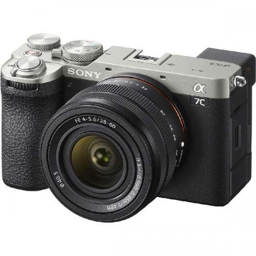 ソニー SONY フルサイズ ミラーレスカメラ ズームレンズキット シルバー ILCE-7CM2L-S
