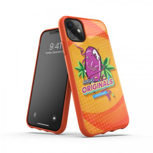 【SALE】adidas アディダス iPhone 11 ケース カバー スマホケース BODEGA アクティブオレンジ 36339EV7842