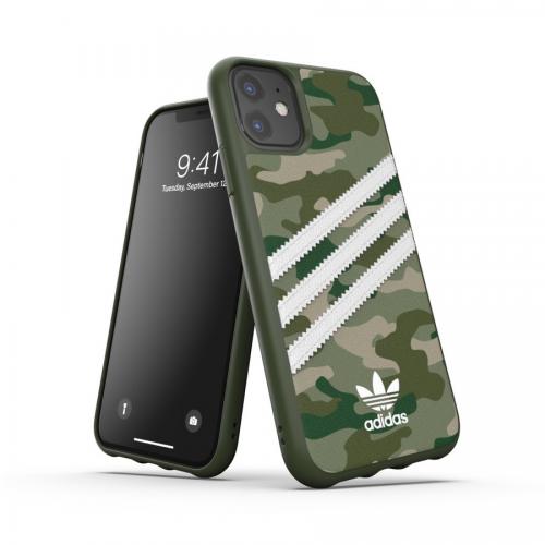 【SALE】adidas アディダス iPhone 11 スマホケースSAMBA サンバ カモ x ロー・グリーン 36374EV7877