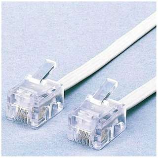 ELECOM モジュラーケーブル 5m MJ-5WH エレコム