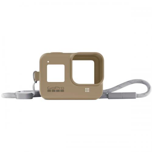 【SALE】GoPro スリーブ + ランヤード サンド　for HERO8ブラック | AJSST-006