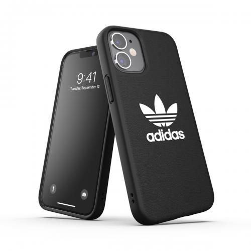 【SALE】adidas アディダス iPhone 12 mini スマホケース Originals BASIC FW20  Black /White 42214EX7862