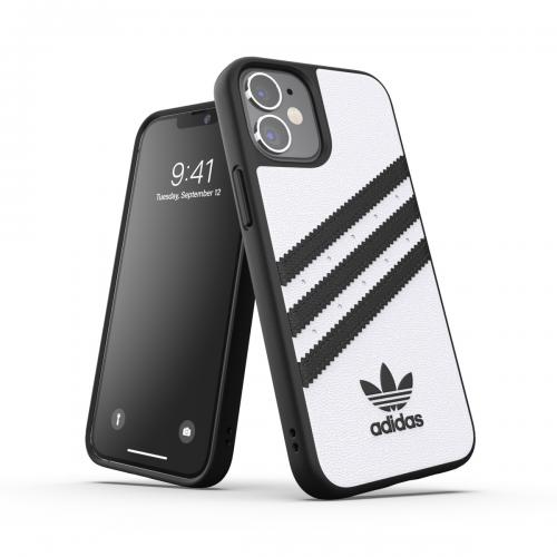 【SALE】adidas アディダス iPhone 12 mini スマホケース Originals SAMBA FW20  White /Black 42237EX7890