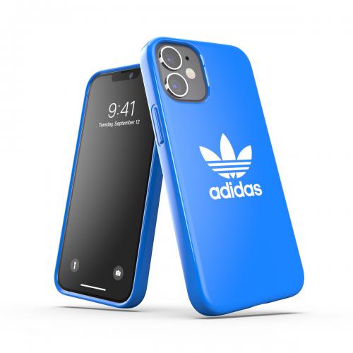 【SALE】adidas アディダス iPhone 12 mini スマホケース Originals Snap Case Trefoil FW20  Bluebird 42288EX7956