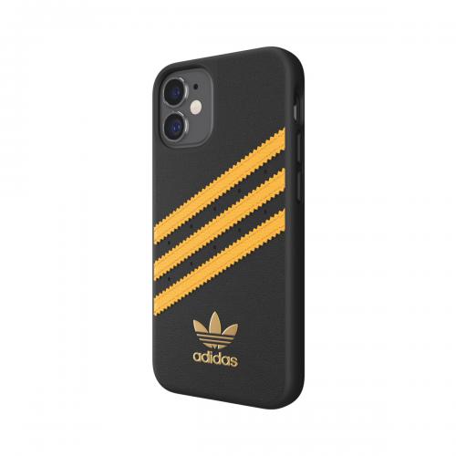 【SALE】adidas アディダス iPhone 12 mini スマホケース Originals SAMBA FW20  Black /Gold 42479EX7906
