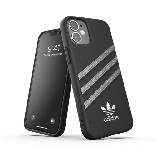 【SALE】adidas アディダス iPhone 12 mini スマホケース Originals Samba Woman SS21 Black/ Glitter 43713EY1171