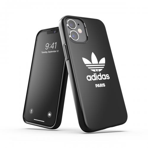 【SALE】adidas アディダス iPhone 12 mini スマホケース Originals Snap Case Paris  Black 43861EY1171
