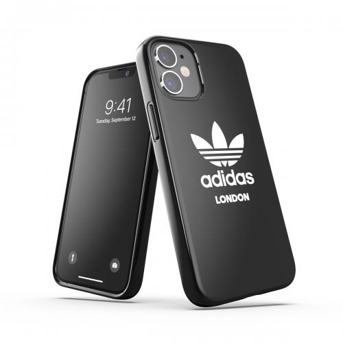 【SALE】adidas アディダス iPhone 12 mini スマホケース Originals Snap Case London  Black 43875EY1171