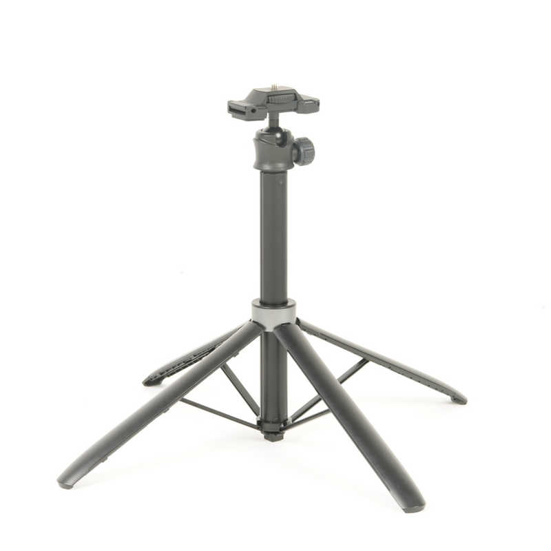 スリック SLIK 四脚スタンド テトラスタンド 7段 アルミ 自立式 スマホホルダー内蔵 ホワイト TETRASTAND