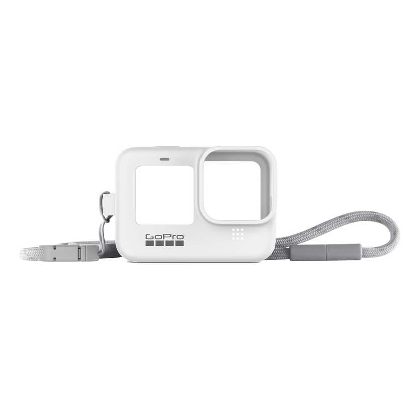 GoPro ゴープロ スリーブ+ランヤード for HERO9 ホワイト ADSST-002