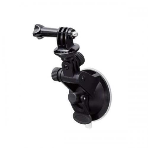 エレコム ELECOM GoPro HERO9/8/7/6/5/MAX用 マウント 吸盤型 前後左右角度調整 AC-MBSU01BK