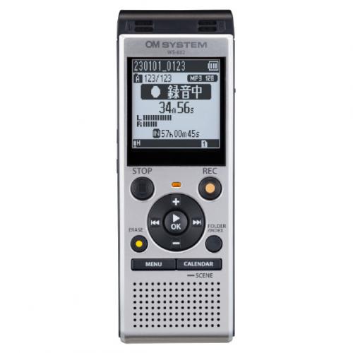 OMSYSTEM オーエムシステム ICレコーダー 4GB WS-882SLV