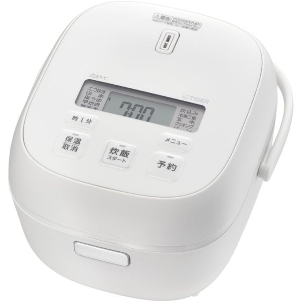 タイガー TIGER マイコン炊飯器 3合炊き 炊きたて マットホワイト JBS-G055WM