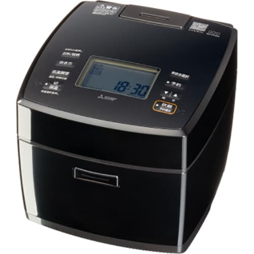 三菱電機 MITSUBISHI IHジャー炊飯器 5.5合炊き 備長炭 黒曜 NJ-VP10H-B