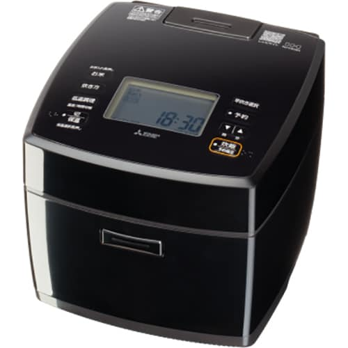 三菱電機 MITSUBISHI IHジャー炊飯器 5.5合炊き 備長炭 黒曜 NJ-VS10H-B