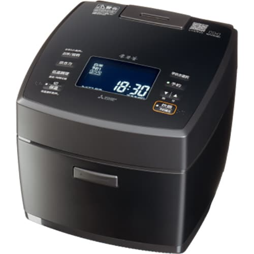 三菱電機 MITSUBISHI IHジャー炊飯器 5.5合炊き 本炭釜 炭漆黒 NJ-VW10H-B