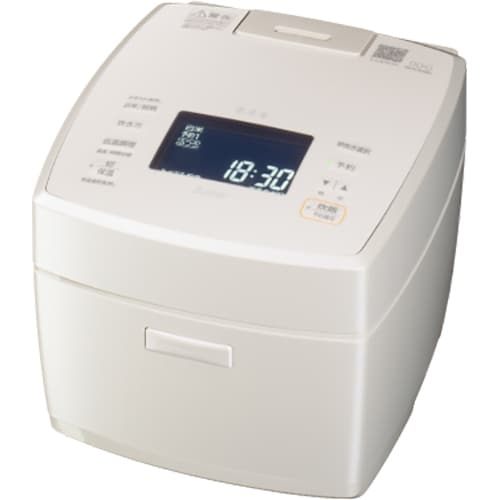 三菱電機 MITSUBISHI IHジャー炊飯器 5.5合炊き 本炭釜 白真珠 NJ-VW10H-W