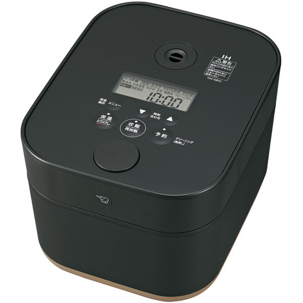 象印 ZOJIRUSHI IH炊飯ジャー 5.5合炊き STAN. ブラック NW-SB10-BA