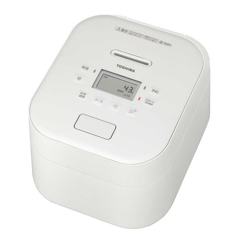 東芝 TOSHIBA 圧力IH炊飯器 5.5合炊き ミルキーホワイト RC-10FPX-W