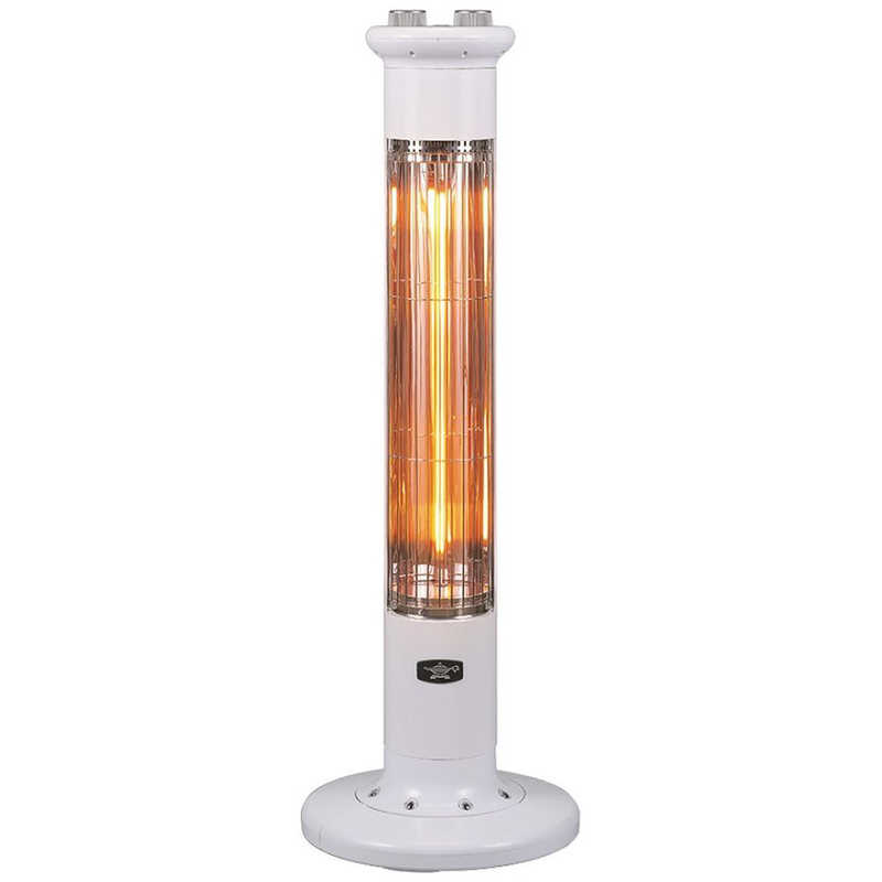 アラジン Aladdin 遠赤グラファイトヒーター(1灯管) 900W 首振り機能 ホワイト CAH-1G9E-W