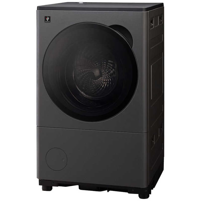 シャープ SHARP ドラム式洗濯乾燥機 洗濯8kg 乾燥4kg 左開き グレイングレー ES-8XS1-HL(大型)