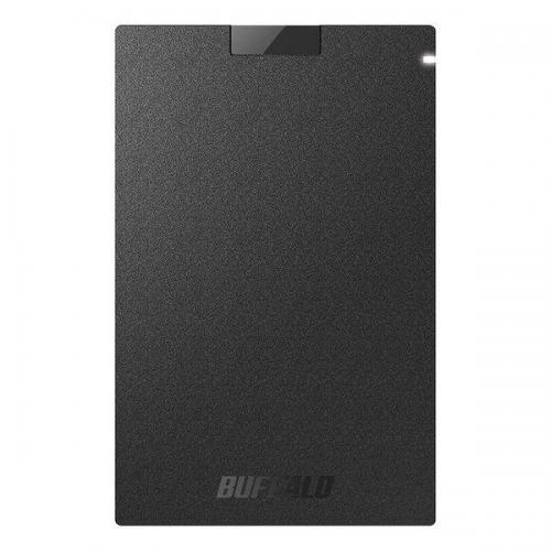 バッファロー BUFFALO 外付けSSD ポータブル 2.0TB ブラック SSD-PG2.0U3-BCD