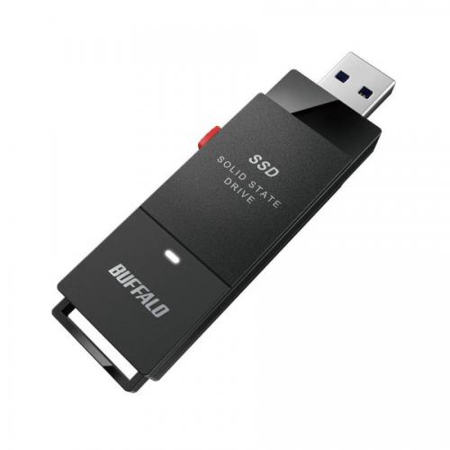 バッファロー BUFFALO 外付けSSD ポータブル 2TB SSD-SCT2.0U3BAD