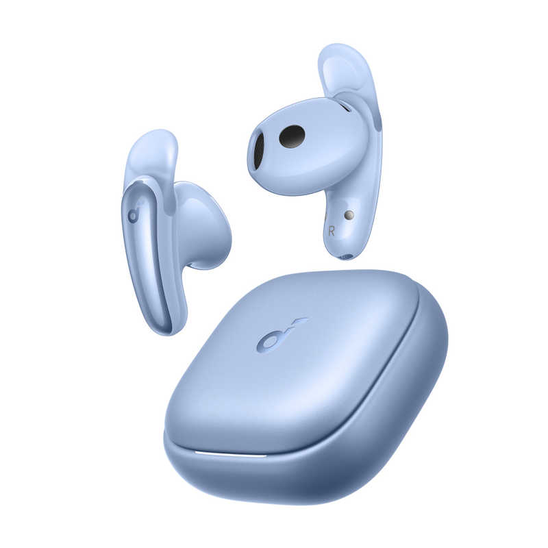 アンカー Anker 完全ワイヤレスイヤホン Soundcore Liberty Buds インナーイヤー型 ノイズキャンセリング LDAC対応 スカイブルー D1200N31